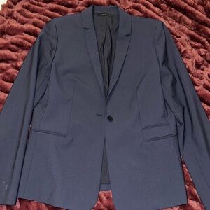 Elie Tahari navy blue blazer